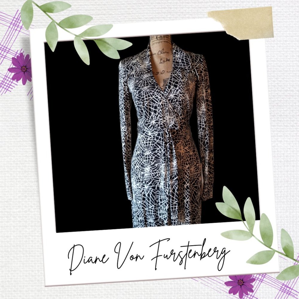 DIANE VON FURSTENBERG Original "Jeanne" Wrap Dress